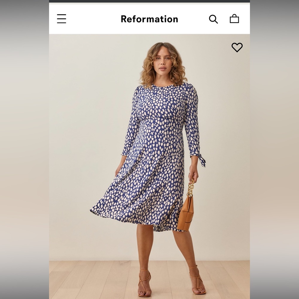 Reformation Port Dress in Lolita size 2 NWT
